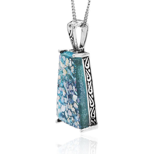 Royal Roman Glass Pendant